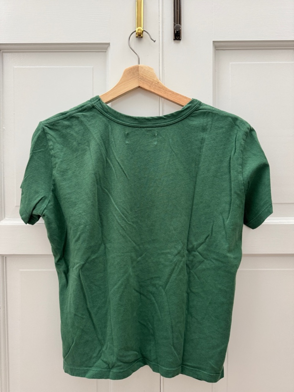 imogene + willie Green Short Sleeve Crew Tee - Picture 4 of 8